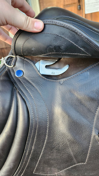 17" Hastilow & Sons Warwick Jumping Saddle