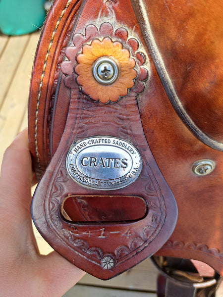 16" Crates Reining Saddle