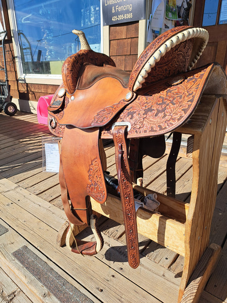 ON TRIAL 15" Big Horn Barrel Saddle
