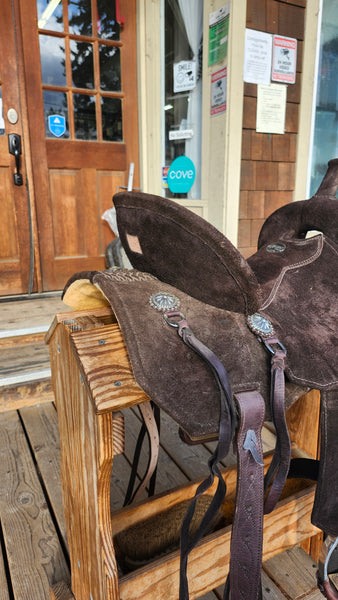14.5" Master Saddles Selas Barrel Saddle