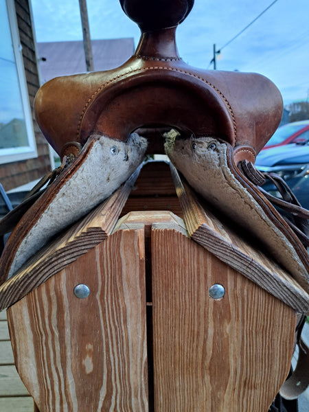 14.5" Hereford Tex Tan Western Saddle