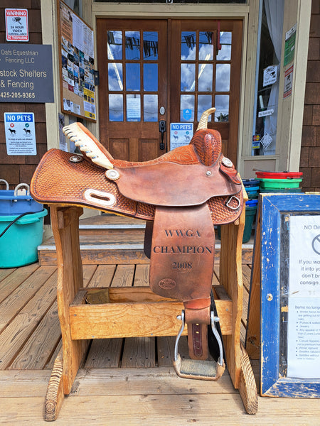 15" Billy Cook Barrel Saddle