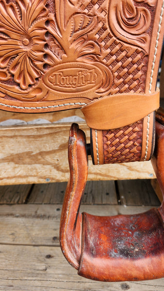 14" Tough 1 Youth Challenger Western Equitation Show Saddle