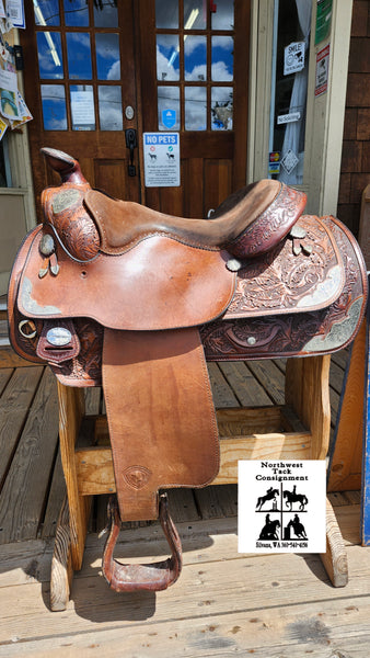 15.5" Hereford Tex-Tan Western Equitation Show Saddle