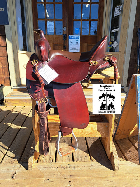 ON TRIAL 15.5" Tucker Gen II High Plains Western Saddle