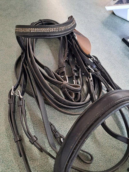 Kieffer Double Dressage Bridle