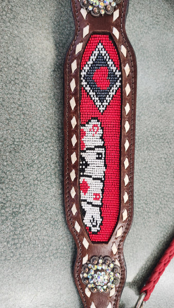 Custom Beaded Tack set