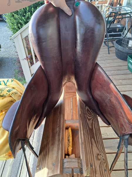 17" Amerigo Vega Close Contact Saddle