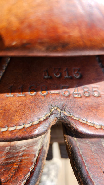 15" Vintage Hereford Western Saddle