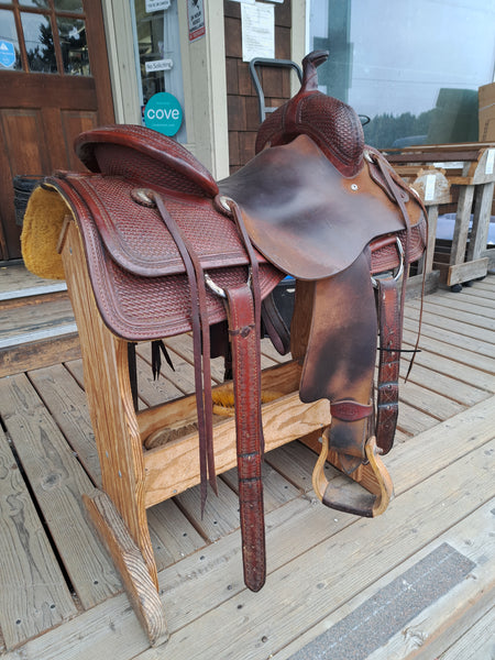 16" SRS Saddlery Cutter Saddle