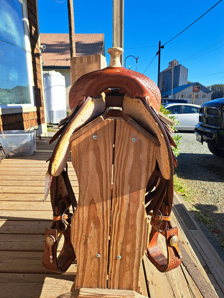 17" Big Horn Reining Saddle