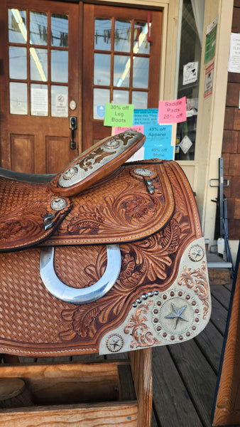 16" Dale Chavez Western Equitation Show Saddle