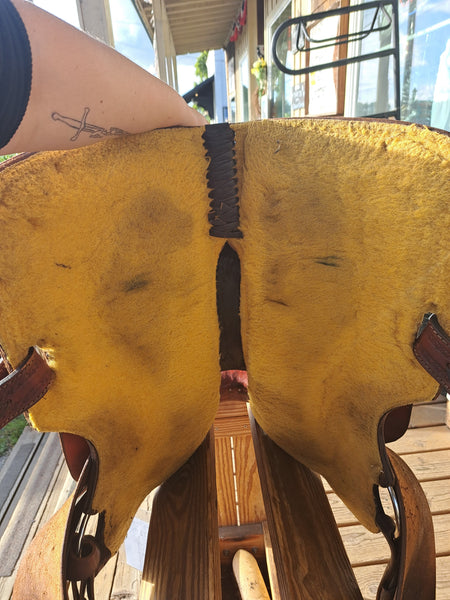 14.5" Billy Cook Barrel Saddle