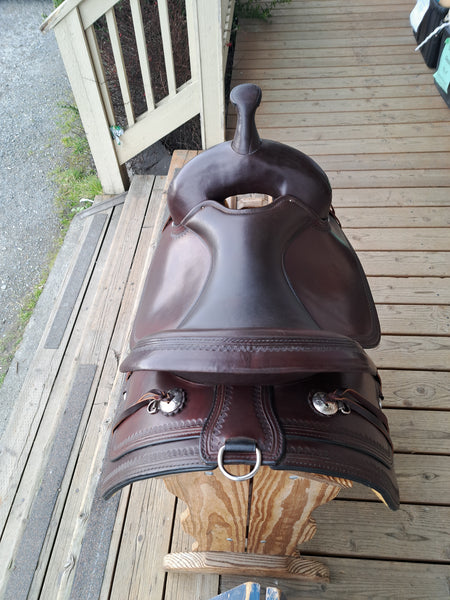 15" Circle Y Topeka Flex2 Trail Saddle