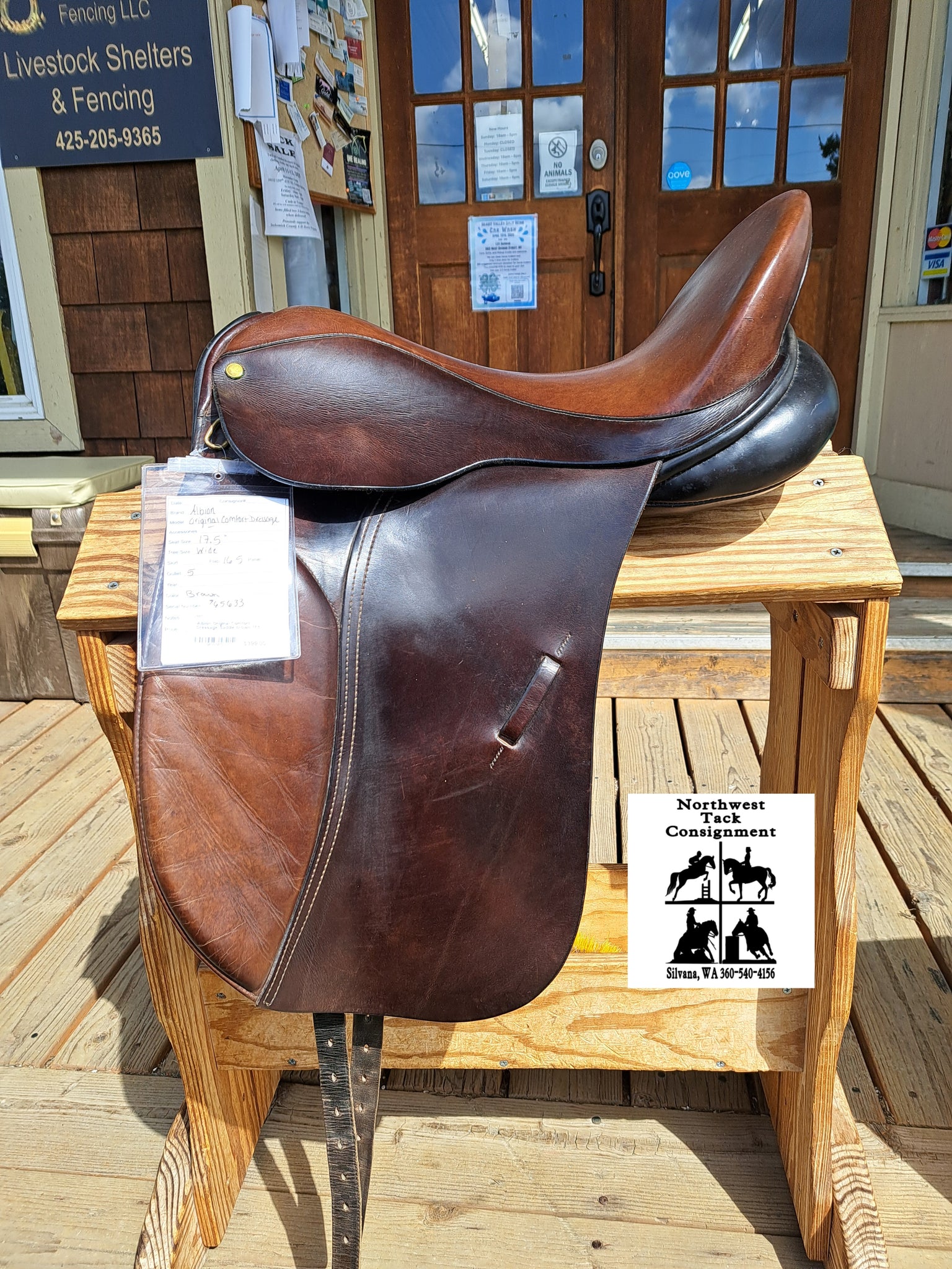 17.5" Albion Original Comfort Dressage