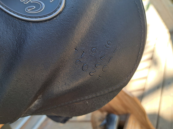 17.5" Custom Saddlery Advantage R Monoflap Dressage Saddle