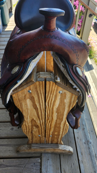 ON TRIAL 16" Tex Tan Tex-Flex Western Trail Saddle