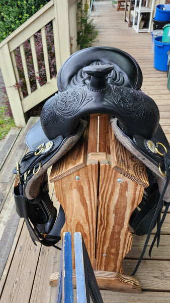 16.5" Tucker Meadow Creek Creek Western Trail Saddle