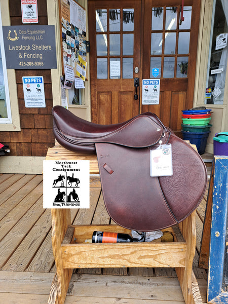 17.5" Dover Circuit Classic II Jumping Saddle