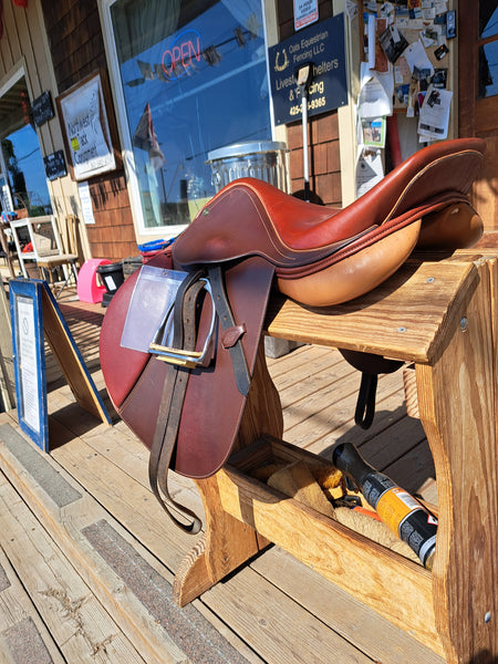 17.5" HDR Pro A/O English Saddle