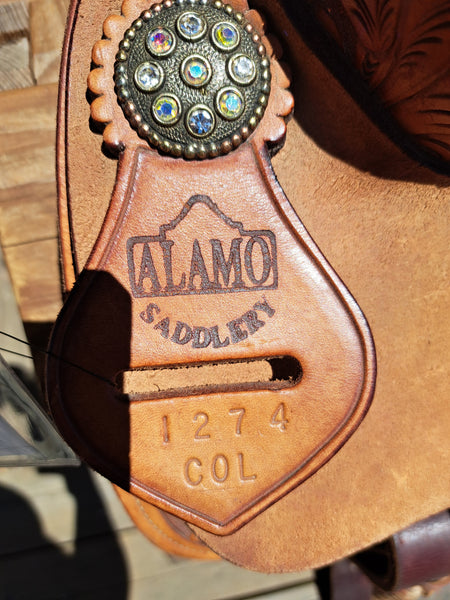 14" Alamo Barrel Saddle