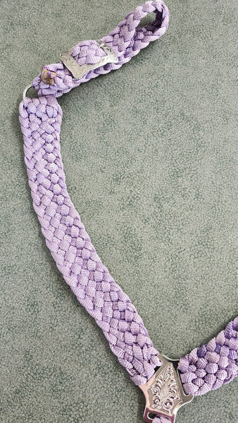 Custom Muletape Breastcollar - Lavender