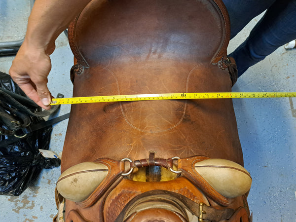 16" Watt Bros Wade Ranch Roper Saddle