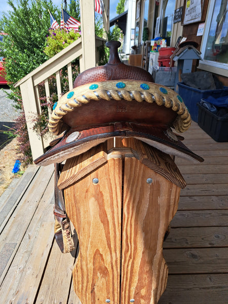 14" Courts Saddle Co Barrel Saddle
