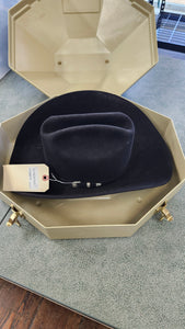 Custom Felt Hat 20X - Black, 6 7/8