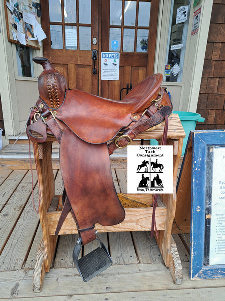15.5" Fred Hook Trail Saddle