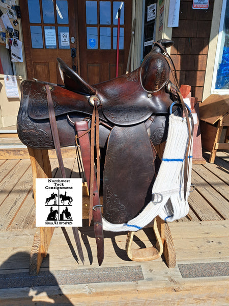 14" Keyston Western Saddle