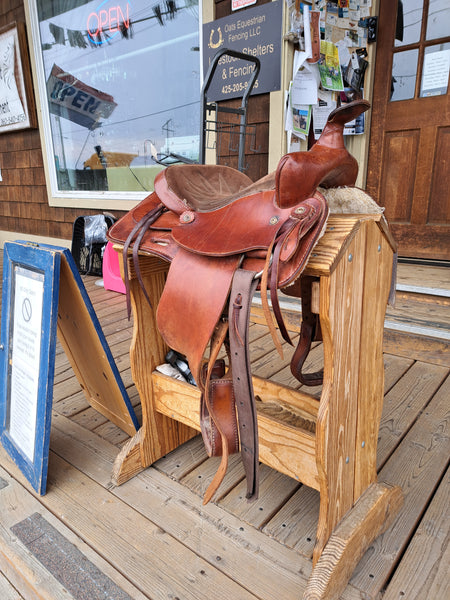 ON TRIAL 13" The American Western Youth Saddle