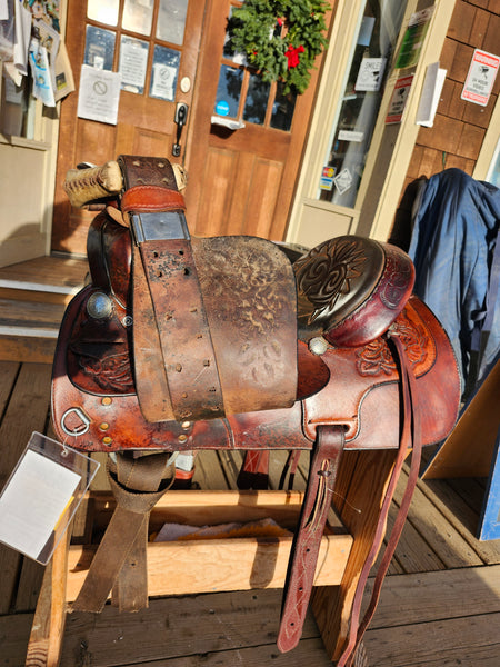 15" Hereford Western Trail Saddle