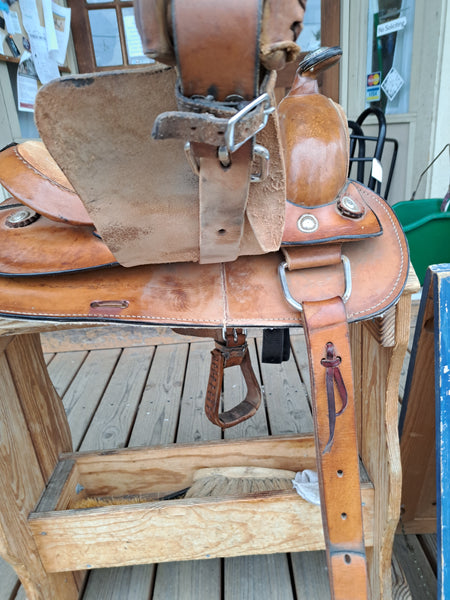 13" Youth Western Show Saddle