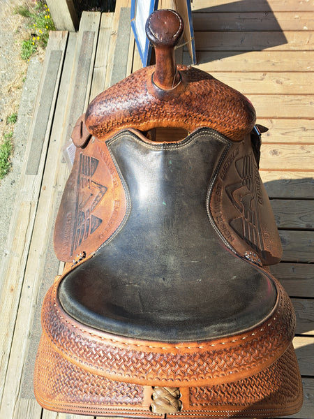 14" Western Saddelry Barrel Saddle