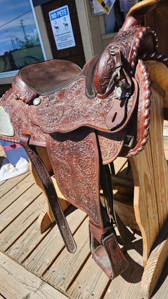 15" Billy Royal Western Equitation Show Saddle