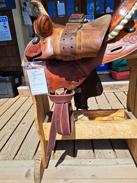 15" Billy Shaw Barrel Saddle