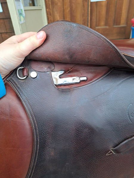 17.5" Pessoa Rodrigo GenX Jumping Saddle