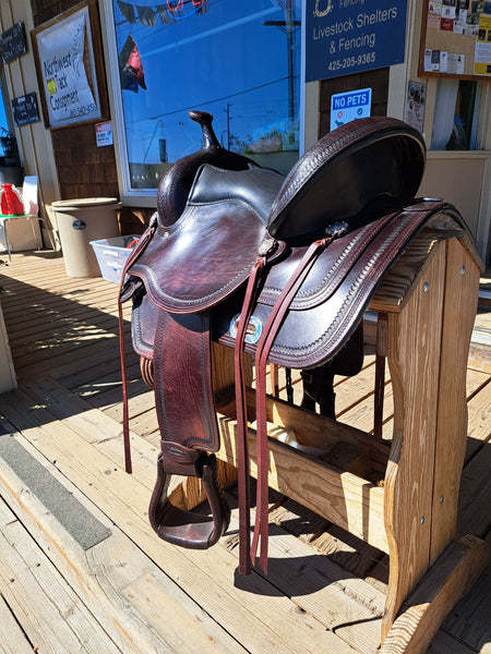14" Hilason Western Trail Saddle