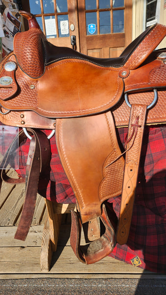 ON TRIAL 16" Crates Reining Saddle