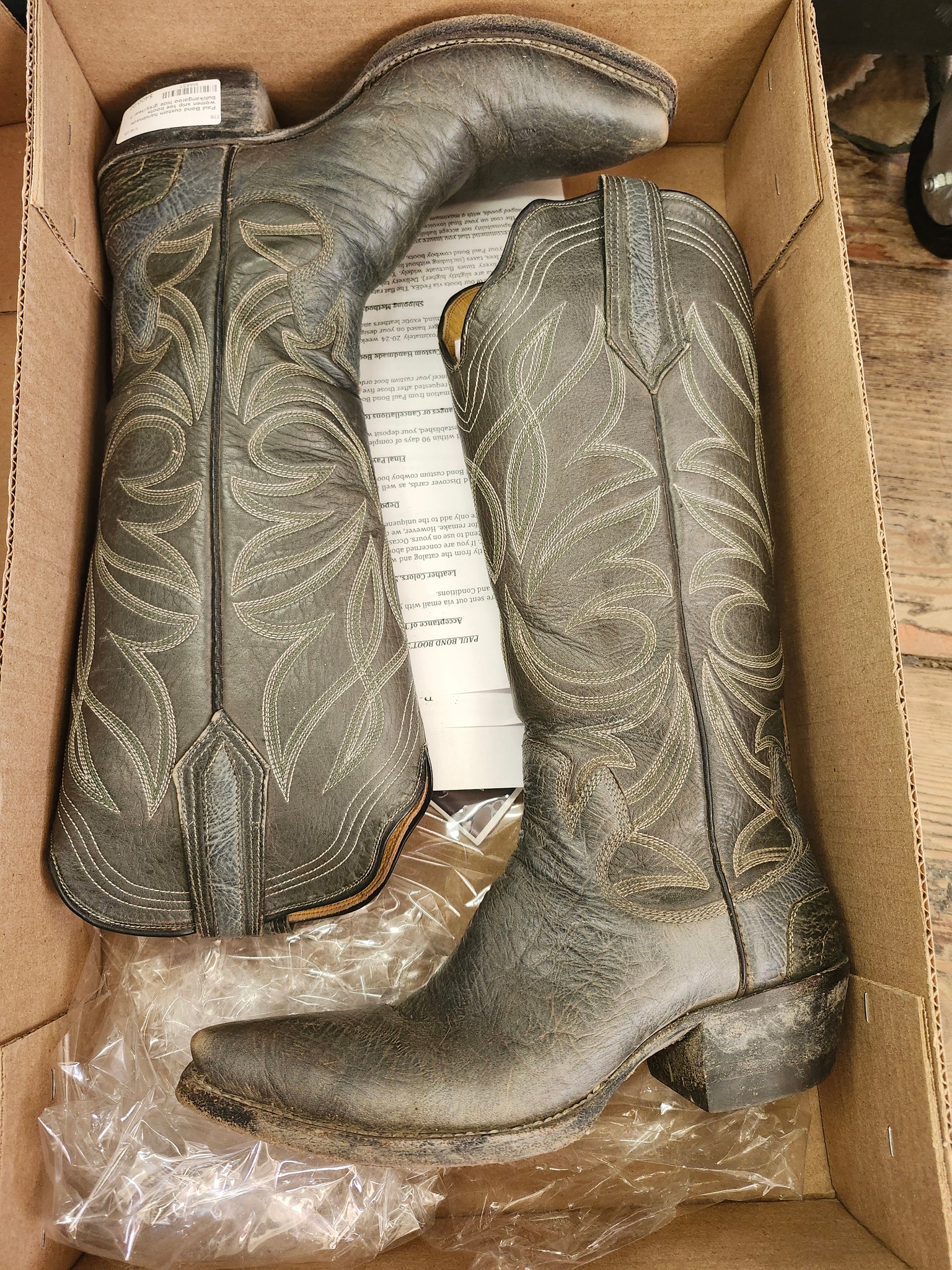 Paul Bond custom western boots