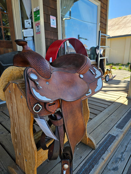 16" Crates Western Equitation Show Saddle Package