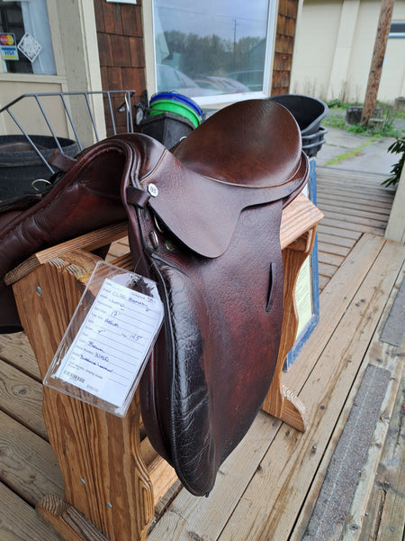 17" Cliff Barnsby Jumping Saddle