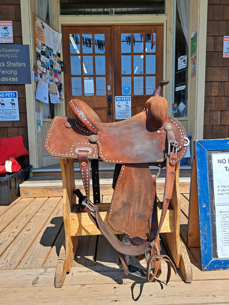 15" Burns Barrel Saddle