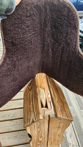17" Treeless English Saddle