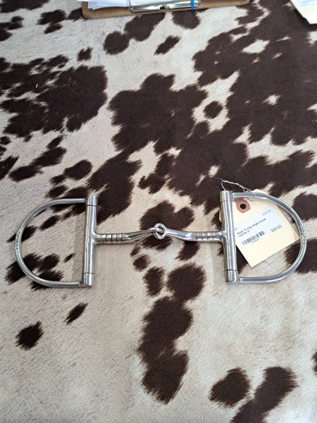 5" Myler D-Ring Single Break Snaffle