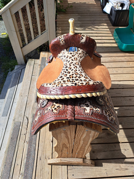 16" Tahoe Tack Barrel Racing Saddle