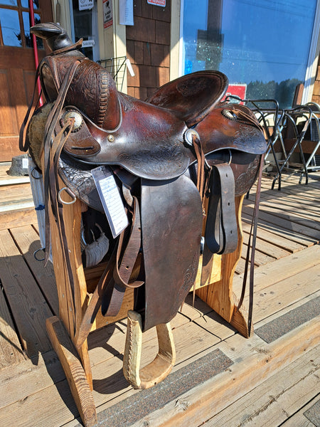 14" Keyston Western Saddle
