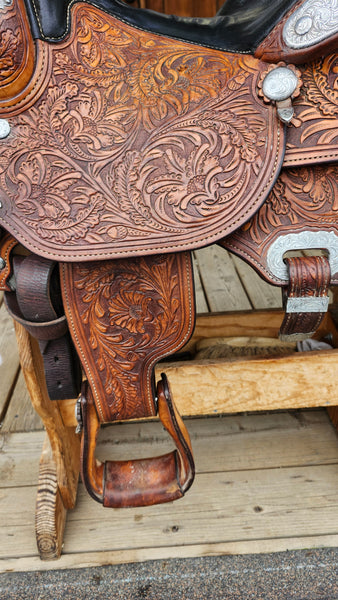 14" Silver Mesa Equitation Saddle