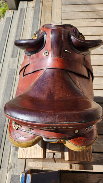 15" Syd Hill Bushmaster Australian Stock Saddle